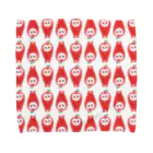 KANKAN ILLUSTRATION FACTORY goods shopのAPPOWLアッポォウル（パターン） Towel Handkerchief