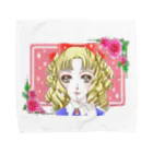 akiko_ootaniのキラキラ縦ロール Towel Handkerchief