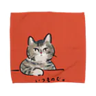 ネコノートショップ（neco-note shop）のつぼみ（WASAO） Towel Handkerchief