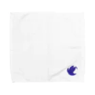 キチガイうさぎのうさぎ丸型4 Towel Handkerchief