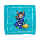 ポメ村ポメラニアンのねこ忍者さん ハンドメイド Towel Handkerchief