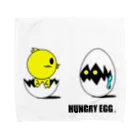 PLUM  VILLAGEの『HUNGRY EGG』「・・・ん？」 タオルハンカチ