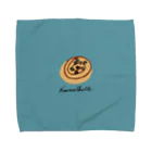 HÖGBRONのkanelbulle 青 Towel Handkerchief