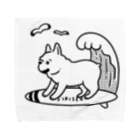 フレブルとパググッズS’IRISERのGOGO(サーフィンクリーム)フレンチブルドッグ　 タオルハンカチ