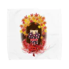 Drecome_Designの曼殊沙華少女 Towel Handkerchief