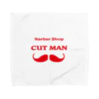Barbar Shop CUTMANのCUTMAN  LOGO Towel Handkerchief