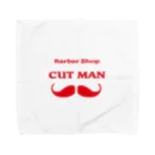 Barbar Shop CUTMANのCUTMAN  LOGO タオルハンカチ