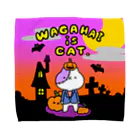 【公式】吾輩は猫です。の吾輩×ハロウィン Towel Handkerchief