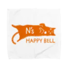 N's HAPPY BELLのN's HAPPY BELL（ロゴ） Towel Handkerchief