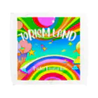 IORISM LAND 公式グッズショップのIORISM LAND スクエア Towel Handkerchief