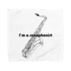 ふかのI'm a saxoponist タオルハンカチ