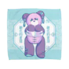 潤の融化的星球玩具熊_翠 Towel Handkerchief