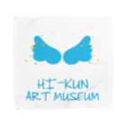 HI-KUN ART MUSEUM　　　　　　　　(ひーくんの美術館)のオリジナルロゴ タオルハンカチ
