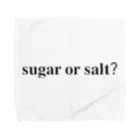 ホワイトラビットの塩か砂糖 タオルハンカチ