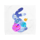 Rabbitflowerの夏の思い出 Towel Handkerchief