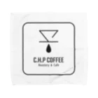 【公式】C.H.P COFFEEオリジナルグッズの『C.H.P COFFEE』ロゴ_01 タオルハンカチ