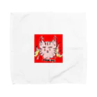 TOMMY★☆ZAWA　ILLUSTRATIONのTORA おこ。 Towel Handkerchief