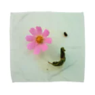 ebi-ikaの花と砂と枯れ葉と石 Towel Handkerchief