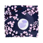 raran06の夜桜 Towel Handkerchief