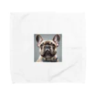 smile_happyのfrench bulldog Towel Handkerchief