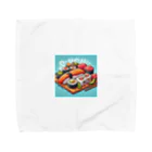 ワンダーワールド・ワンストップのカラフルなユニークな寿司 Towel Handkerchief