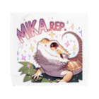すぺーすMOON-LIGHTのMIKA-REPのフトアゴさんアイテム Towel Handkerchief