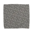B-catの微生物パターン灰_アイテムいろいろ Towel Handkerchief
