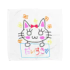 Erimokoのはぴねこ Towel Handkerchief