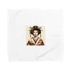 Emerald Canopyの和の粋を纏う、優美な姿Elegance in tradition, a vision of grace. Towel Handkerchief