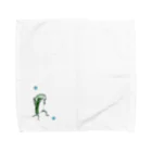 LaFioreの金魚づくし　カエルA Towel Handkerchief