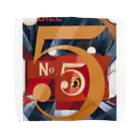 パブリックドメインさんのチャールズ・デムス charles demuth No5 金のNo.5 タオルハンカチ