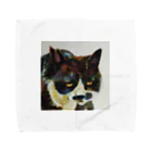 silomalo-の渋い猫 タオルハンカチ