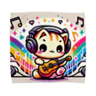 ひまやねんの音ねこ Towel Handkerchief