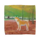 ももやまのお犬様ハンカチ Towel Handkerchief