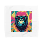 マジカルメッセージのラッパーゴリラ Towel Handkerchief