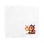 hanahana-3の可愛らしい炎を吹くドラゴンキャラクター Towel Handkerchief