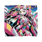 のほほんカピパーラの絢爛武装♪美麗ガールアーマーマージ♪ Towel Handkerchief