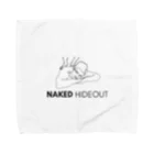 春田 秀一のNAKED HIDEOUT Towel Handkerchief