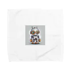 Freedomのかわいいロボットのイラストグッズ Towel Handkerchief