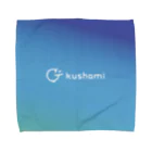 kushami studioのkushami_logo_blue_square Towel Handkerchief
