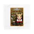 にーちゃんのパーテンダー修行のチンチラねずみの『にぃちゃん』🐭② Towel Handkerchief