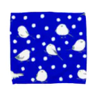 sucre usagi (スークレウサギ）の雪とシマエナガ Towel Handkerchief