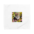 CaTsの冒険猫 Towel Handkerchief