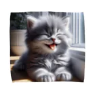 kangekiのあかんべにゃんこNo.4 Towel Handkerchief