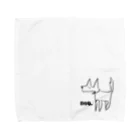 ニケのDOG. Towel Handkerchief