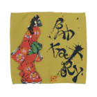 BAD FACTORYの見返り瓦斯ノ面 Towel Handkerchief