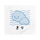 funny puppyのきり Towel Handkerchief