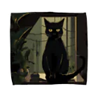 8890の黒猫 Towel Handkerchief