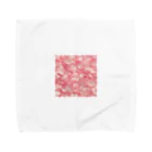 オンラインショップイエローリーフの桃色の花びら綺麗 Towel Handkerchief