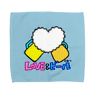 みつ公式ショップの【LOVE&ビール】 Towel Handkerchief